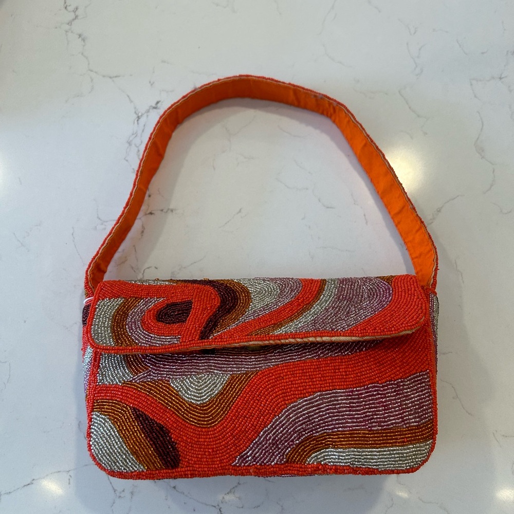 America & Beyond Golden Poppy Shoulder Bag